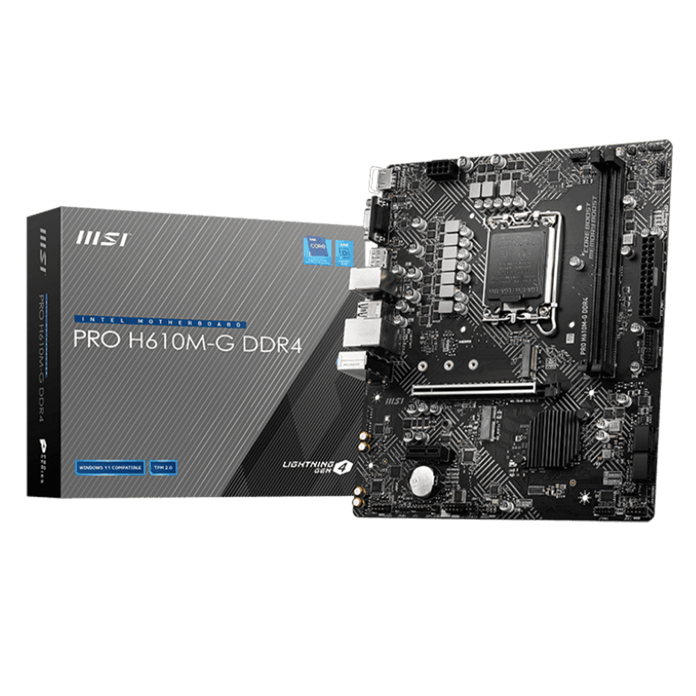 MSI PRO H610M-E D4